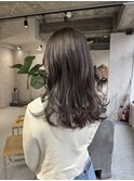 オリーブグレージュ*レイヤーカット