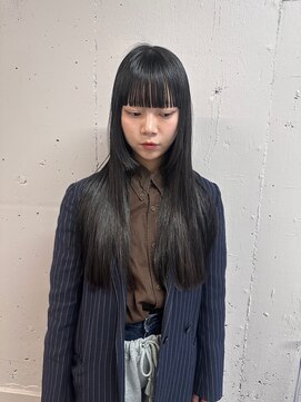 タロ(TALO) 【TALO】ぱつっとスーパーロング×姫カット