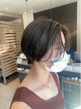 グランジュテ ヘアアンドスパ 真砂(GRAND JETE)の写真/幅広い年齢層に愛される、ショートカットが人気◇キレイになる時間を落ち着いた空間で過ごしてください◎
