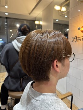 アメラボ 平針店(AmeLab) 【ブリーチ無しベージュ】山本凌也