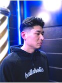 ニュアンスパーマ　フェードカット