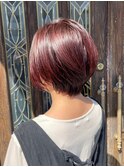 ハイライト×コーラルピンク