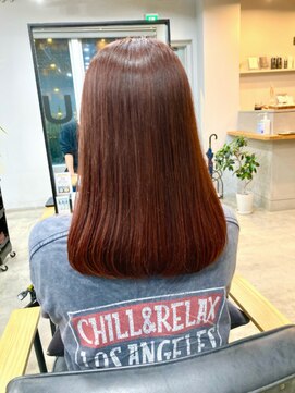 バトー バイ トリコ 船橋北口店(BATEAU by tricot) ポニーテールができるロング＊明るめピンク