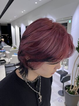 ステア ケース(stair case) えんどからーレッド×ブラック