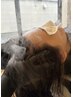 【宇野指名クーポン】カット+頭筋スパ+トリートメント  1,000円off (￥11,100)