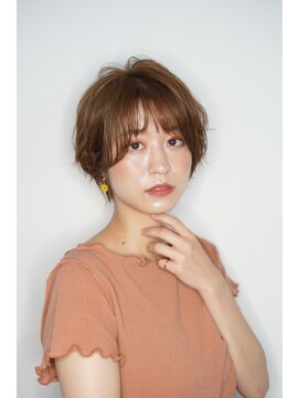 ルフュージュ バイ プロデュース 相模大野店(Refuge by Produce) くびれショート/マロンベージュ