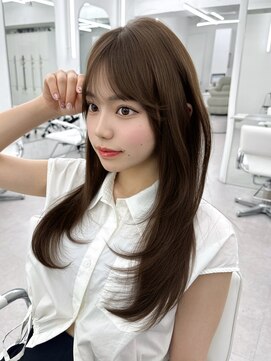 アマトウキョウ アユンチェ(AMA TOKYO×AYUNCHE) 透け感溢れる韓国レイヤー