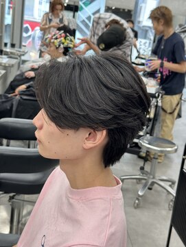 オーバル バイ アピッシュ(OVARL by apish) パーマ落とし毛流れストレートニュアンスカール