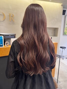 フィルドール 大分明野店(fild'or) カシスベージュ×レイヤーロング