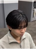 フェザーパーマスパイキーショートブルーブラックサーフカール◎