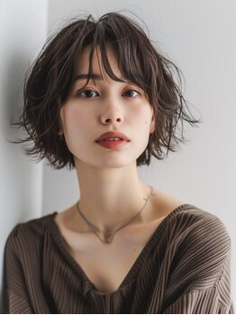 ノアドココ(noix de coco)の写真/前髪とサイドバングのデザインにこだわり小顔効果のあるデザインをお一人お一人丁寧にご提供します。