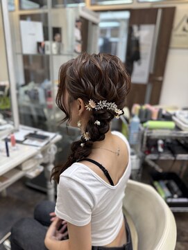 エルエス(L/S hairmake & Bridal) 編みおろし