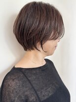 セイドット リー(Say. Ree)&nbsp;say.ショートボブひし形ショートオリーブヘーゼルグレージュ