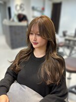 ザシェノンウメダ(THA CHAINON UMEDA) 心斎橋/着物ヘア/大人ガーリー/ダークアッシュ/似合わせカット