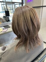 メゾンセブンルックス 宇都宮簗瀬店(Maison 7LOOKS)&nbsp;レイヤー×ミルクティーグレージュ《平畑》