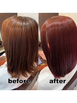 モンド ヘアクリエーション 和田店(monde hair creation) 【monde】before × after × 髪質改善