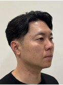 ビジネスショート短髪ツーブロックショート