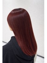 アース 金山店(HAIR&MAKE EARTH)&nbsp;ワインレッドカラー