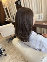 ヘアデザインスペース イチエ(hair design space i chi e)&nbsp;大人女性に◎赤みを抑えたくすみカラー