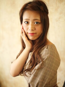 美容室チック 大島店(chic) オシャレ可愛いくずし裏編み込みアレンジ！！【大島】