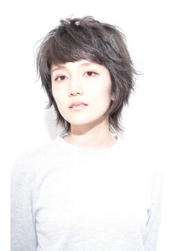 にしはら 美容室 スモーキーショート☆