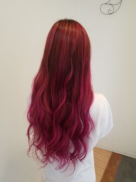 ヘアーアンドメイク アフロディーテ(APHRODITE) サファイアピンク♪