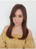 30、40歳 大人きれいめ長めバング