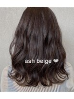 ノイ(neu)&nbsp;アッシュベージュ　インナーカラー　【静岡/静岡駅】