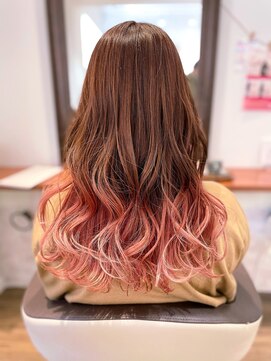 アオノア(Aonoa) ペールピンクグラデーションカラー