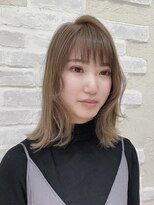 ラルマミット(lalma mit)&nbsp;【大人かわいい】小春ベージュ【ホワイトアッシュ】