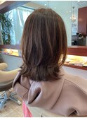 くびれ外ハネミディアム
