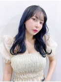 大人可愛い韓国風ロング 西田大樹