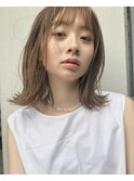 ブリーチ無しで作るマロンベージュ