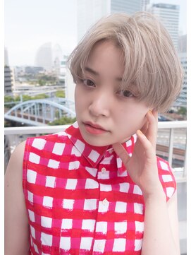 ティアラ 桜木町(TIARA) ハンサムショート/20代/30代/ホワイティー/マッシュショート