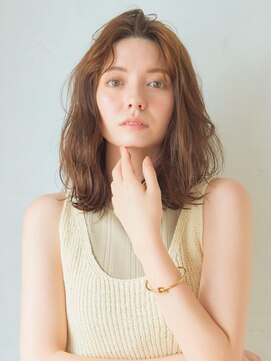 リトル エスタ 大名(little×esta) 外国人風ヌーディーウェーブ