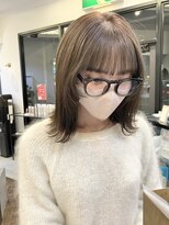 ヘアーアイスカルテット(HAIR ICI QUARTET)&nbsp;ワンブリーチで作る！ミルクティーベージュ