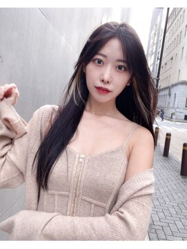 レスピア 銀座(Respia) 大人可愛いちらっとインナーカラー【銀座/有楽町】30代40代50代