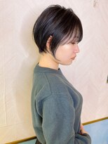 ロンド ストラーダ 心斎橋(Lond strada)&nbsp;ショート×ハイライト白髪ぼかし×シルキーベージュ[心斎橋]