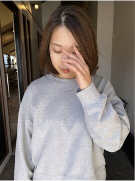ブルー(BLUE) #BLUEボブ 軽やかボブ
