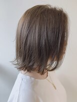 ニル 柏の葉(Nil)&nbsp;☆柔らかベージュ　切りっぱなし外ハネボブ☆