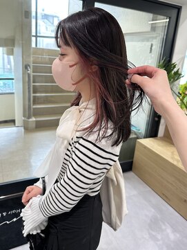 オーシャン(Ocean) ［Ocean Hair&Life 水田］イヤリングカラー☆ベビーピンク