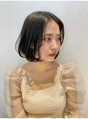 ふんわり韓国ボブ