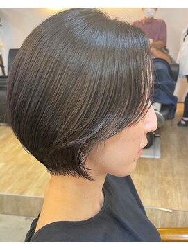 ミルコ バイ クラク(MIRUCO by KURAKU) ショート★サイドバング★小顔見せカット