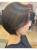 ショート★サイドバング★小顔見せカット