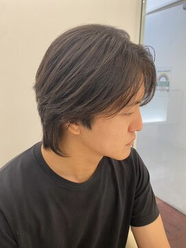 ゼンコー オモテサンドウ(ZENKO Omotesando) 韓国マッシュウルフツイストニュアンスパーマセンターパート