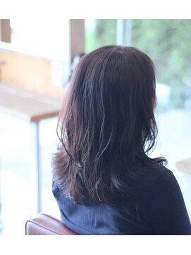 シゾーマエダ(ciseaux maeda) バイオレットブラック×セミロング