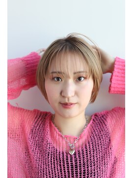 エクリ シセイドウ 麻布十番店(equri×SHISEIDO) 春ヘアー マッシュショート