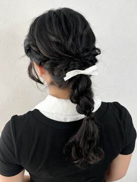 ヘアセット専門店 ナゴミ 渋谷店(nagomi) ふわふわローポニー