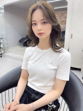 ロンド マーレ 天神大名店(Lond mare) 2024秋冬にオススメのトレンド暗髪グレージュカラー 韓国ヘア