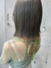 【筒井限定】バングカット+透明感カラー¥8800